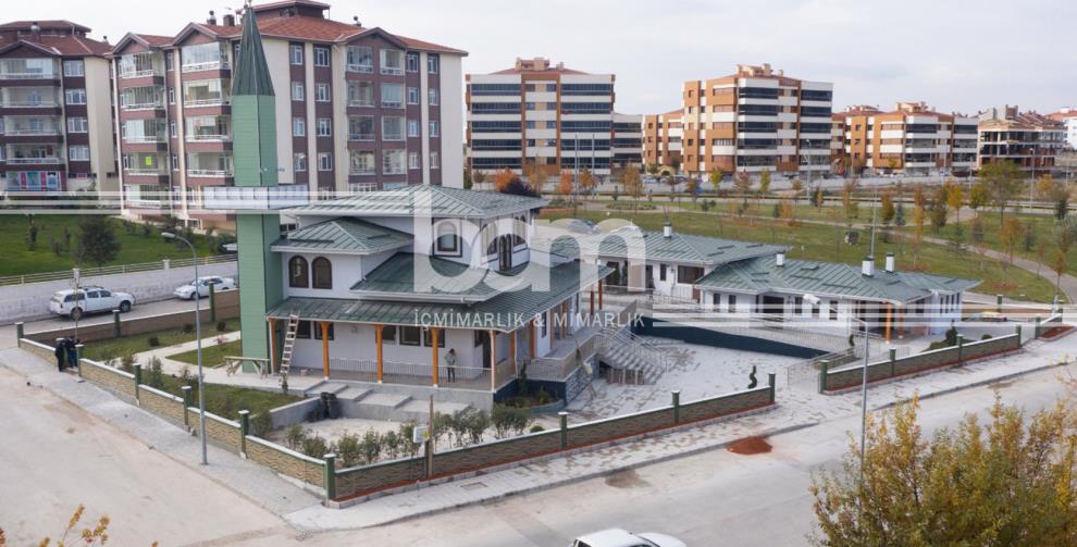 Şahver Sultan Engelsiz Cami ve müştemilatı Mimarlık Projesi Bayrak Altuntaş Mimarlık